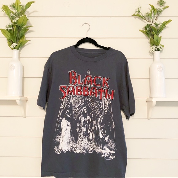 Black sabbath 1975 tour shirt Clearance
